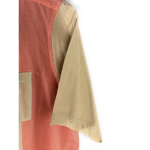 Ecko Unltd Men's Large Short Sleeve Button Up Multicolor Cotton Causal Shirt A10 - Picture 3 of 4